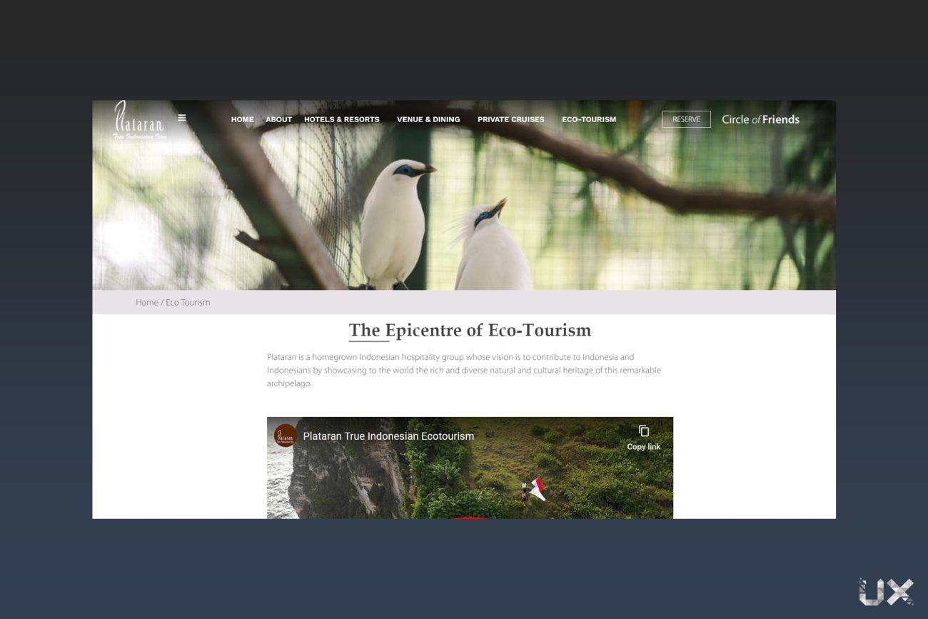 Plataran - Eco Tourism